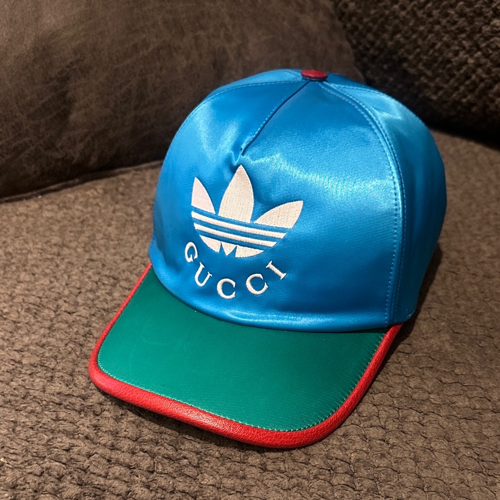 Gucci Mens Cap Adidas Collaboration Large Excellent New like Cond